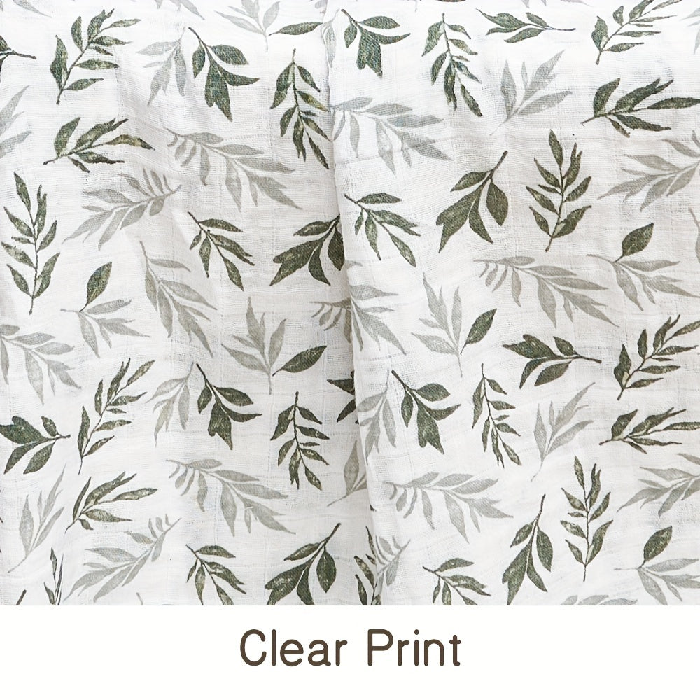 Muslin Swaddle Blanket for Newborns Soft Baby Wrap 47x47 Inches