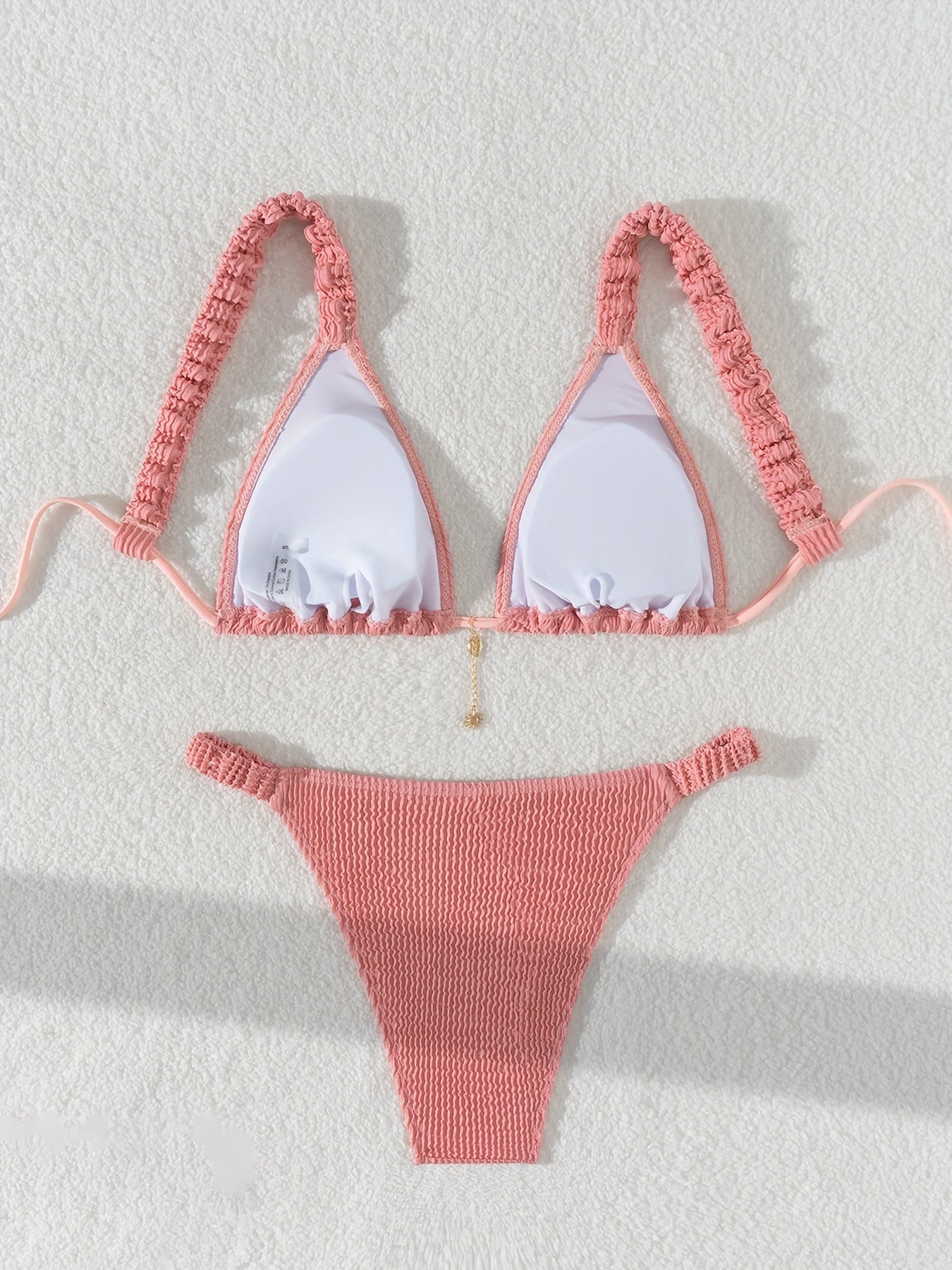 Купальник с высоким вырезом и V-образным вырезом для женщин, однотонный, из спандекса и полиэстера, для плавания и йоги