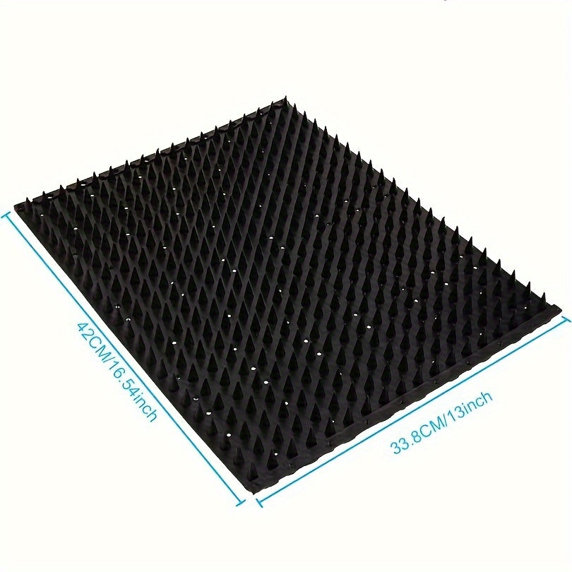 Durable PVC Horse Scratch Mat 42x33cm Livestock Animal Grooming Tool