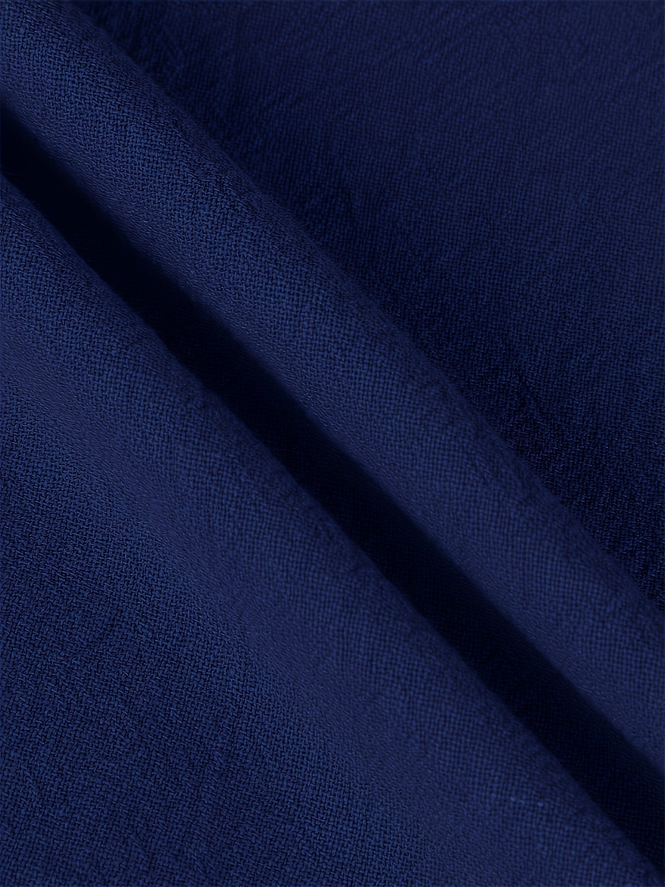 Women's Plus Size Casual Solid Color Shirt Polyester Blend Stand Collar Button