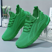 Women's Casual Knit Sneakers, Multi-Color Lightweight Running Walking Shoes