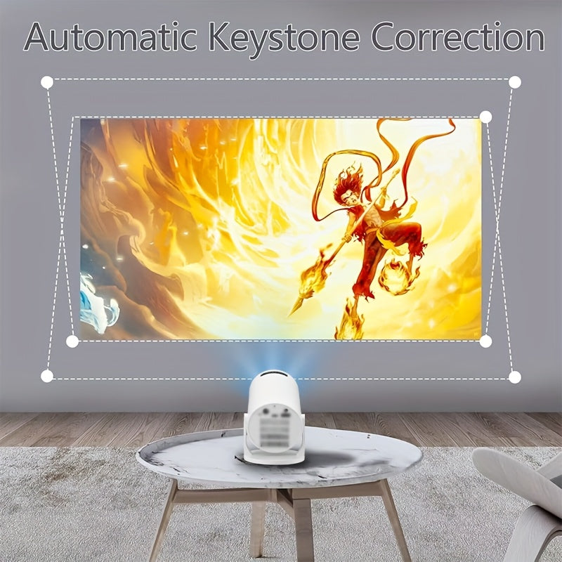 1080P HD, WiFi, USB, 20 Lumenli simsiz uy proyektori