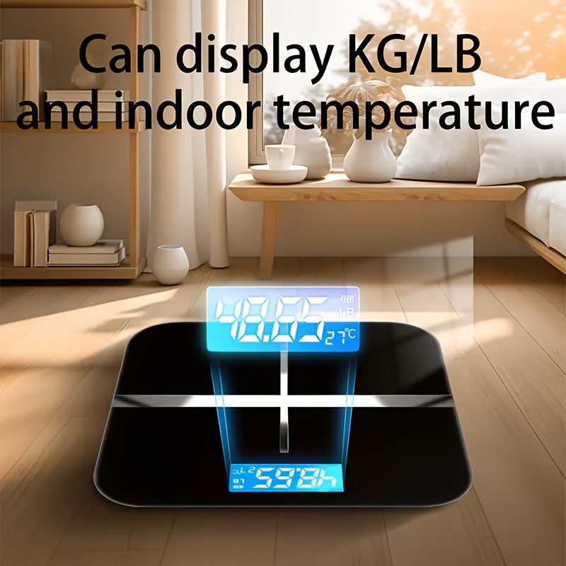 Multifunctional Weighing Scale with Wide Platform Large Capacity LED Display