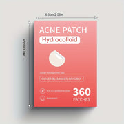 360 Count Hydrocolloid Patches for Face Invisible Blemish Cover Light Beige