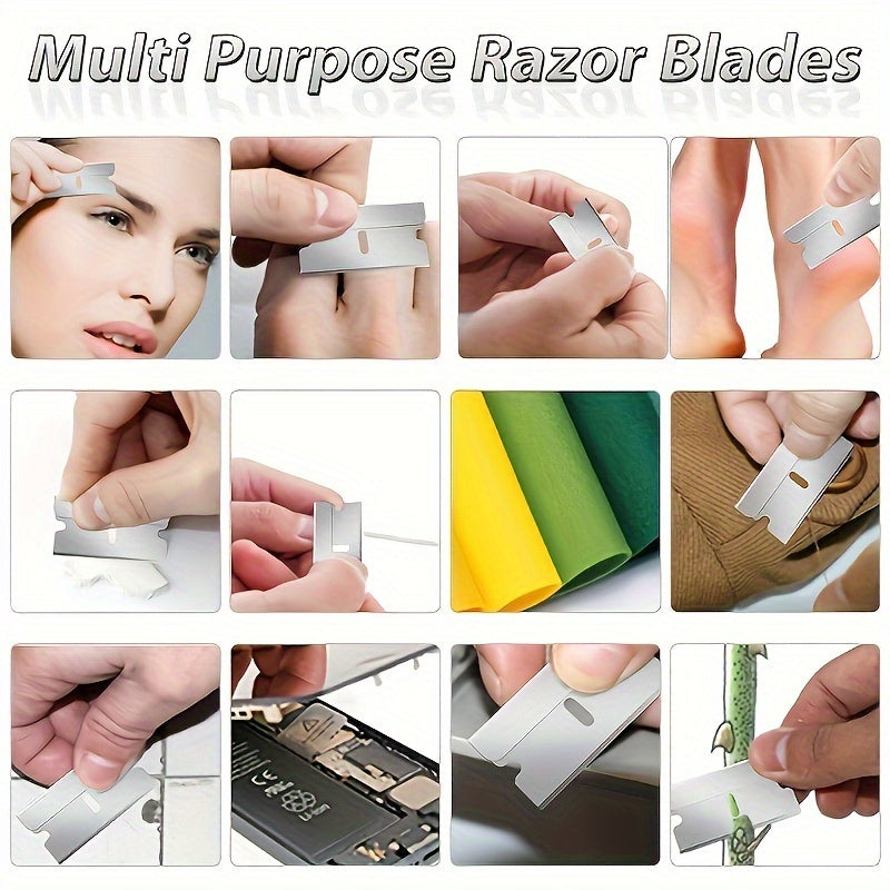 Лезвия для бритвы из острой углеродистой стали 5/10/20 шт. для удаления стекла и наклеек