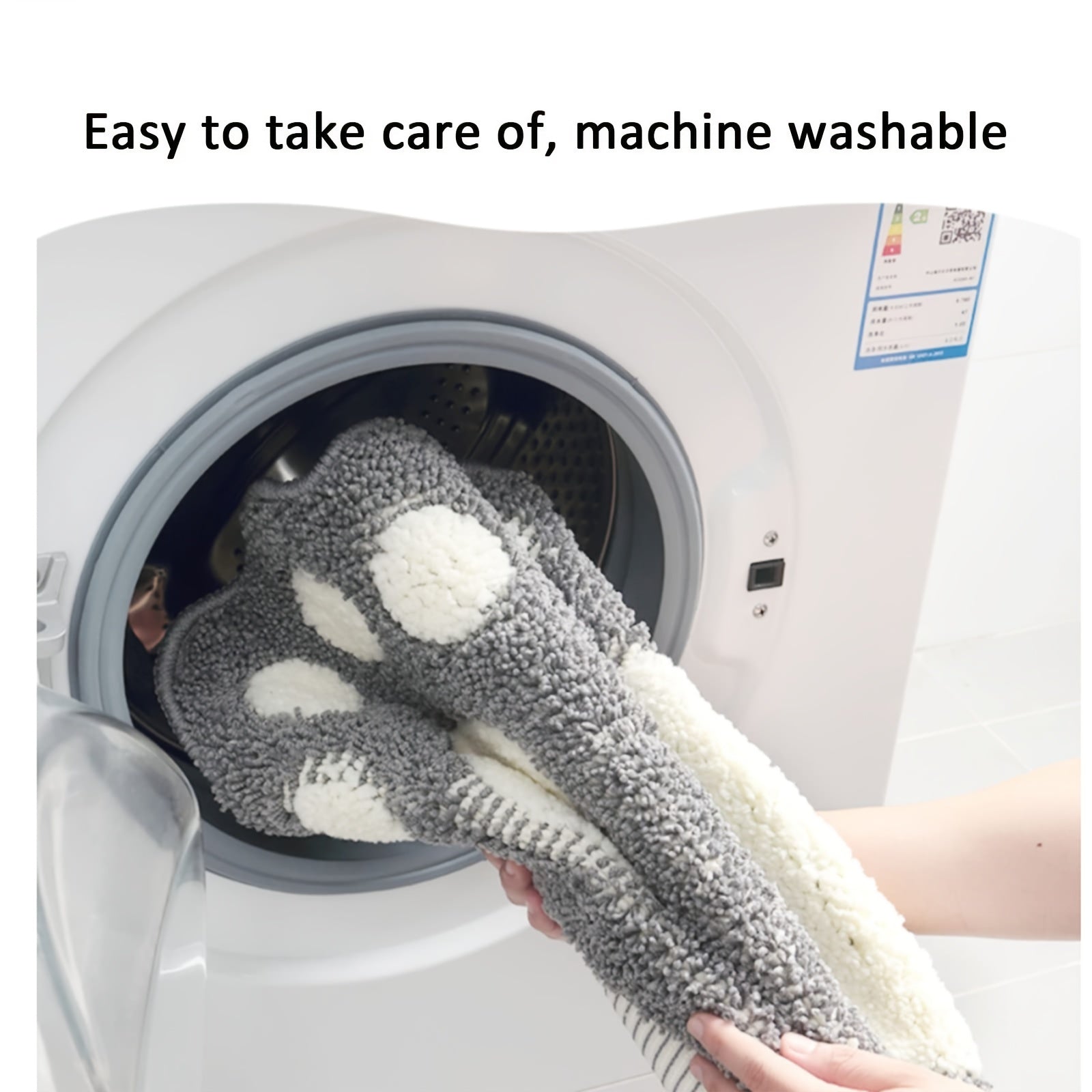 Yumshoq va qulay kulrang hammom gilami, super so‘ruvchan mikroto‘qima bilan tayyorlangan, sirpanmaydigan orqa qismi bilan. Kuzgi bezaklar, hammom, oshxona, kir yuvish xonasi, yotoqxona, dush va ichki foydalanish uchun mukammal. Ushbu zamonaviy va...