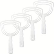 4 ta plastik go'sht qirqish to'plami, baliq qobiqlarini olib tashlash va go'sht suyaklarini tozalash uchun, ergonomik oshxona asboblari, oziq-ovqat bilan aloqa uchun xavfsiz, go'sht kesish va oshpazlik ishlari uchun ideal