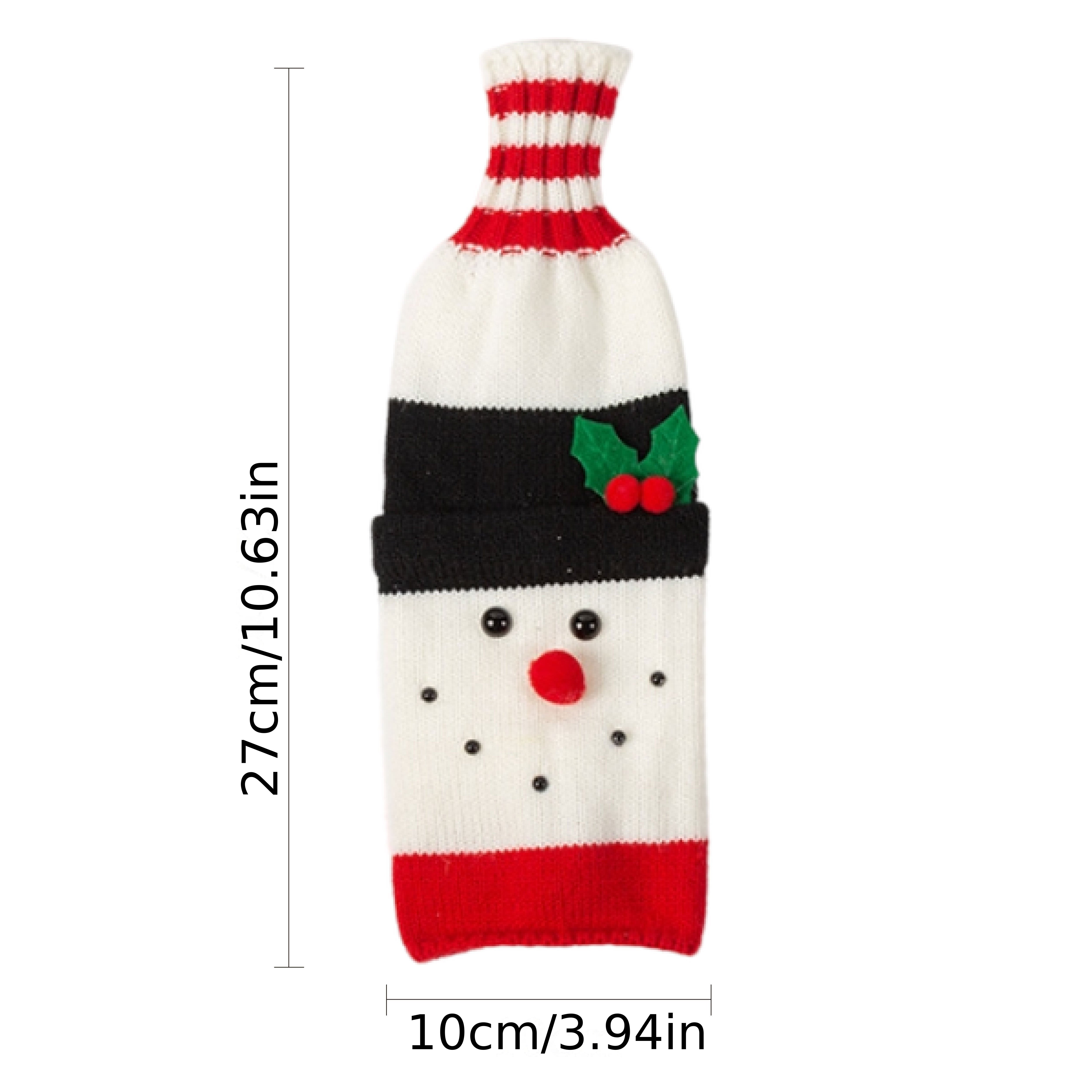 Christmas Themed Beer Bottle Sleeve Insulated Non-Slip Cover for 12oz Bottles