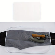 Funda para tabla de planchar de tela con almohadilla resistente al calor y capa de malla para planchado sin arrugas