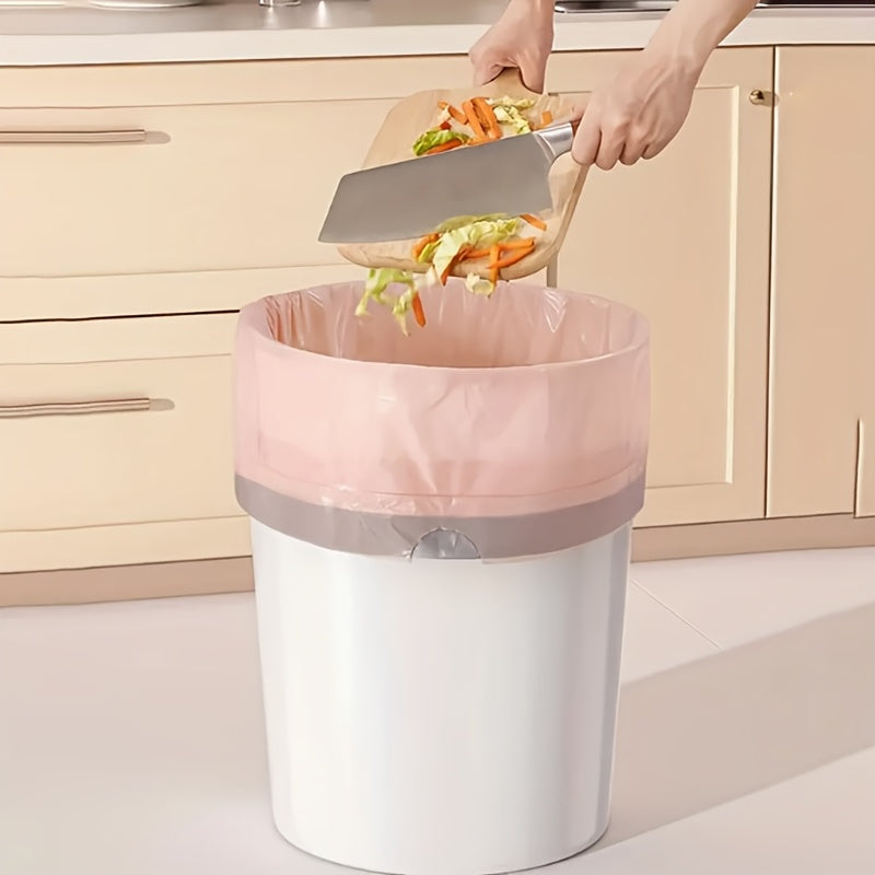 Extra Thick Polyethylene Drawstring Trash Bags Multipurpose Tear-Resistant for Household and Pet Waste