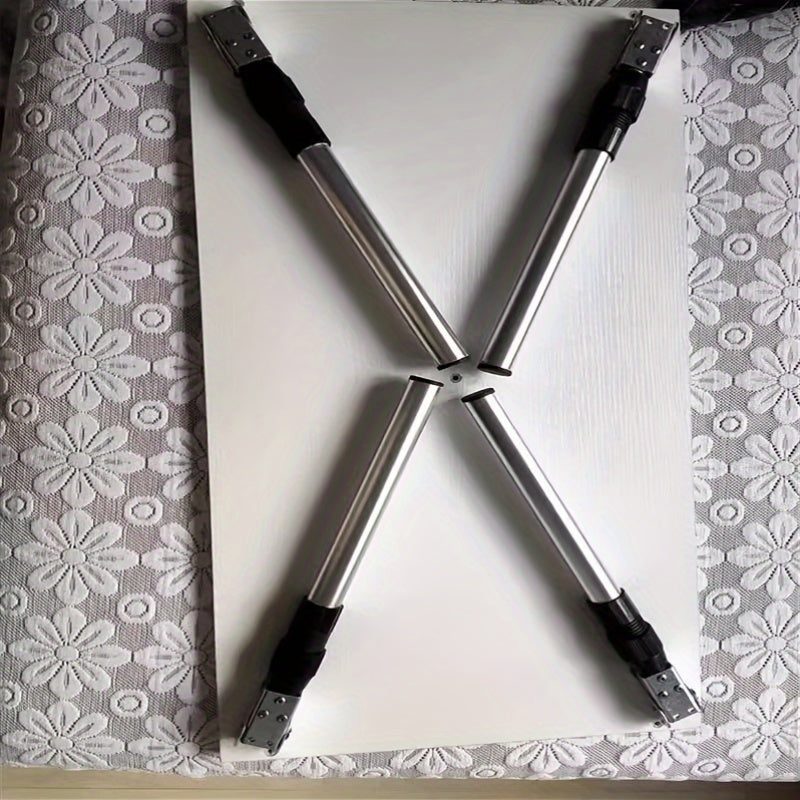 Adjustable Polished Stainless Steel Furniture Legs for Carpeted Floors