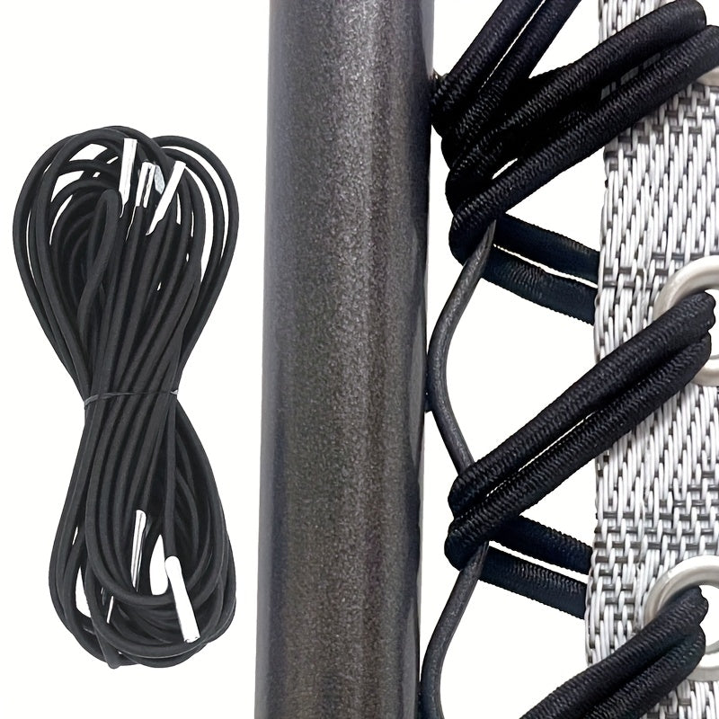 Black Binding Rope Set for Recliner Replacement, 2 Long and 2 Short Ropes