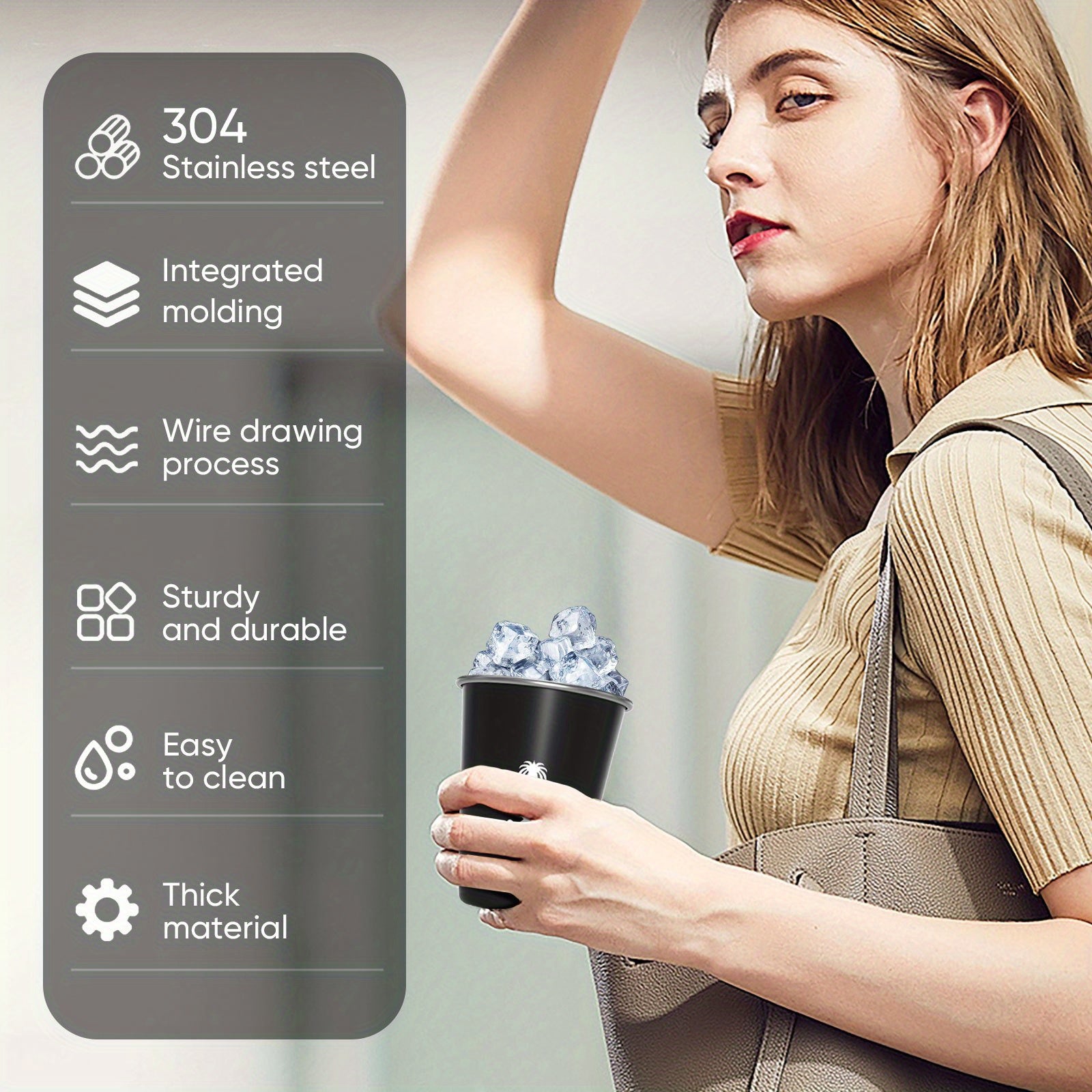 350ML Insulated Stainless Steel Water Bottle with Saudi Arabia Emblem for Outdoor Camping and Gifts