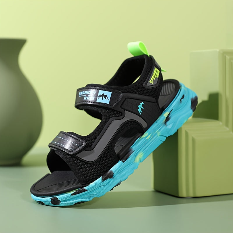 Kids Boys Sport Sandals Lightweight Breathable Open-Toe Casual Summer Shoes