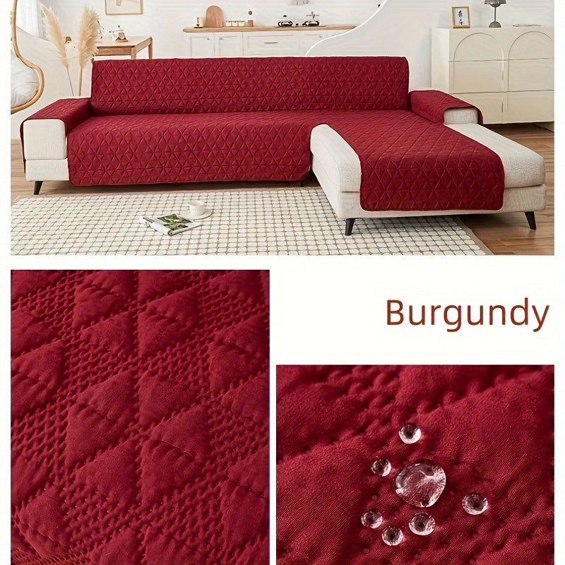 Waterproof Non-Slip Polyester Sofa Slipcover for Home and Office