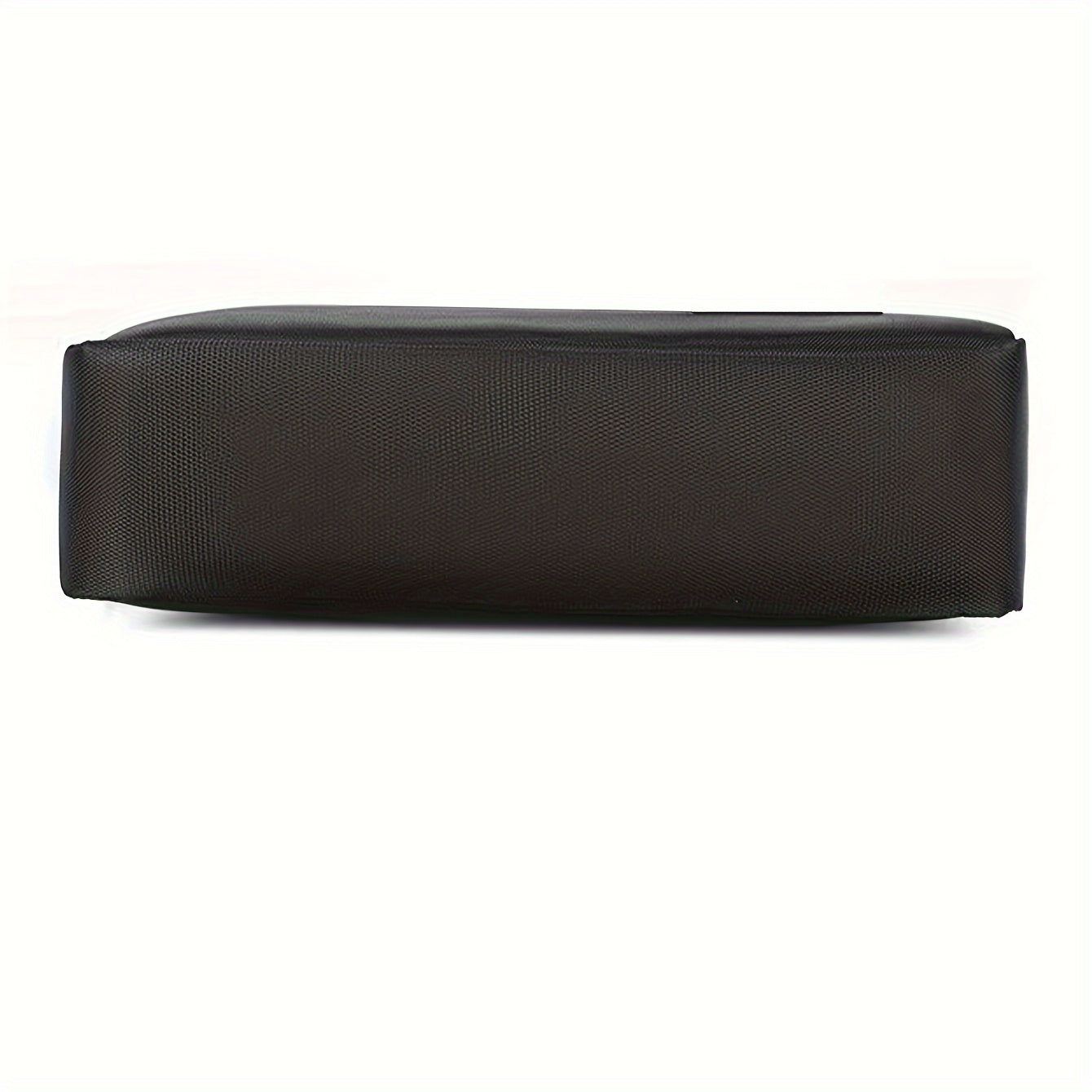 Men's Black Polyester Crossbody Bag for Outdoor and Business Travel