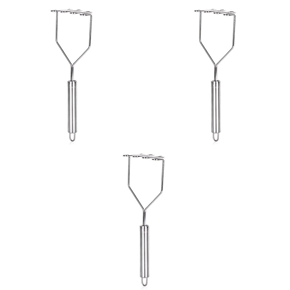 Stainless Steel Potato Masher Kitchen Utensil Durable Hand Tool