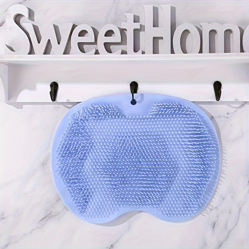 Exfoliante de pies y masajeador de silicona para exfoliar pies y relajar