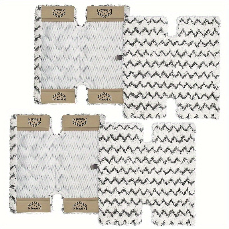 Упаковка из 2/3/4 моющихся многоразовых подушек для парового швабры Yuunaie для систем Shark Lift-Away Pro и Genius, простая сборка, не требуется электричество, в комплекте средства для чистки