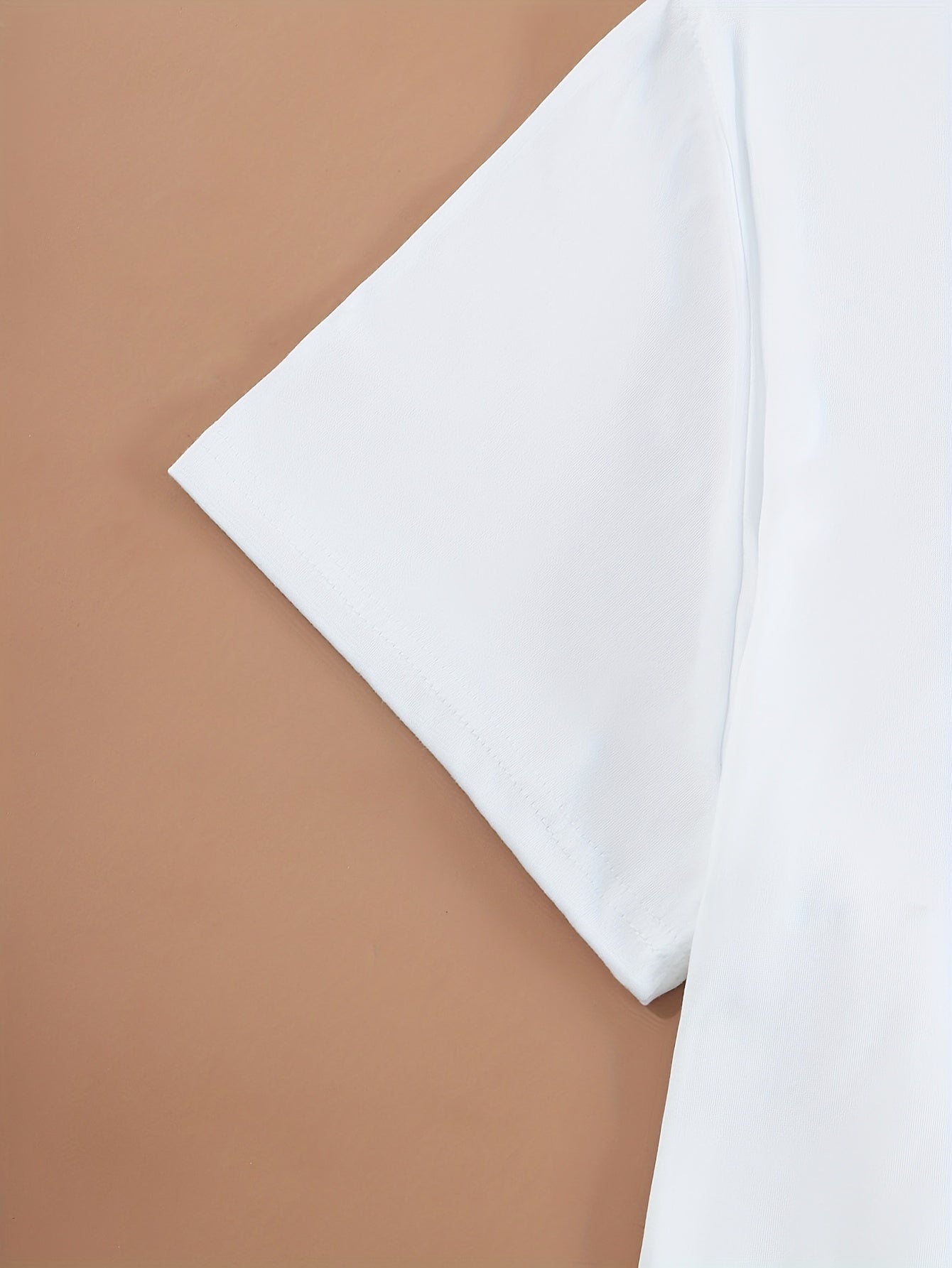 Plus Size Women’s Coffee Print Pajama Set Knit Polyester Elastane Sleepwear