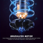 Hair Clippers USB rechargeable lithium battery high-speed motor DLC blade adjustable charging stand long battery life salon barbershop