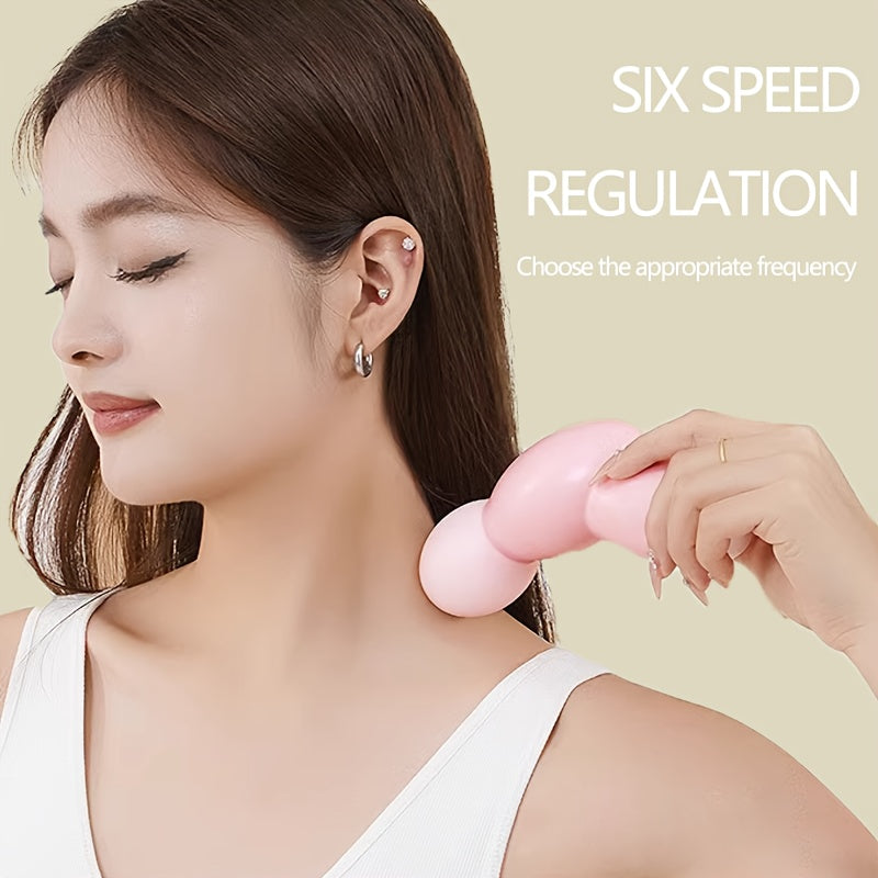 Ko'p funksiyali massaj quroli, uzoq muddatli batareya, ixcham dizayn, jim ishlash va bir nechta tana qismlarini massaj qilish uchun sozlanadigan parametrlar bilan.