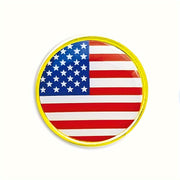 Set of 20 American Flag Lapel Pins Patriotic USA Badge for Suits Jackets and Bags