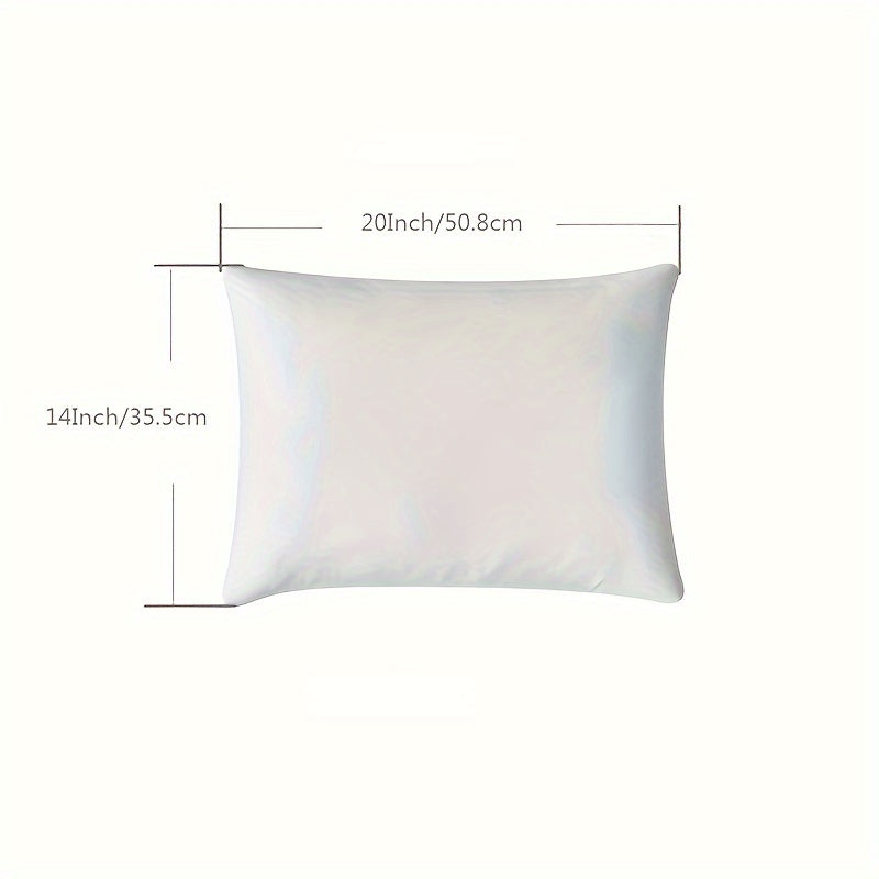 One-Piece Goose Down Pillow Core Soft Fluffy 30% Down 70% Feather for Side Back Stomach Sleepers