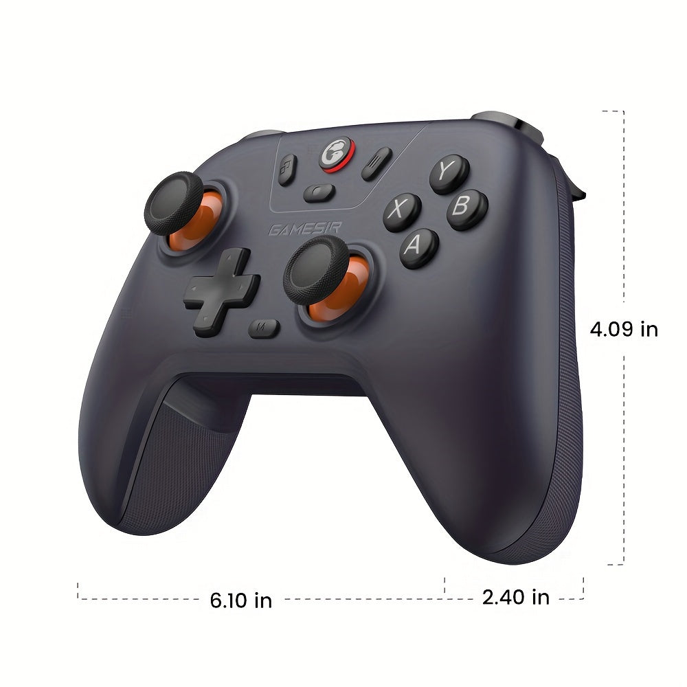 Wireless Gaming Controller for Switch, PC, Android, iOS with Hall Effect Sticks and Turbo Function