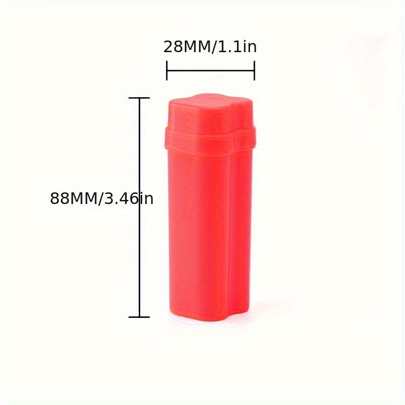 Unisex Plastic Dual Cigarette Case Portable Smoking Accessory