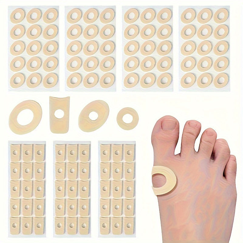 Self-Adhesive Latex Callus Cushions Foot Pads Corn Protectors for Rubbing