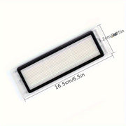 Xiaomi Roborock robot tozalagichlari uchun ehtiyot qismlar to'plami, S5, S5 Max, S6, S6 MaxV, S6 Pure, E4 va E5 modellari. 10 dona asosiy yon cho'tkalar, HEPA filtrlari va mopa kiradi.