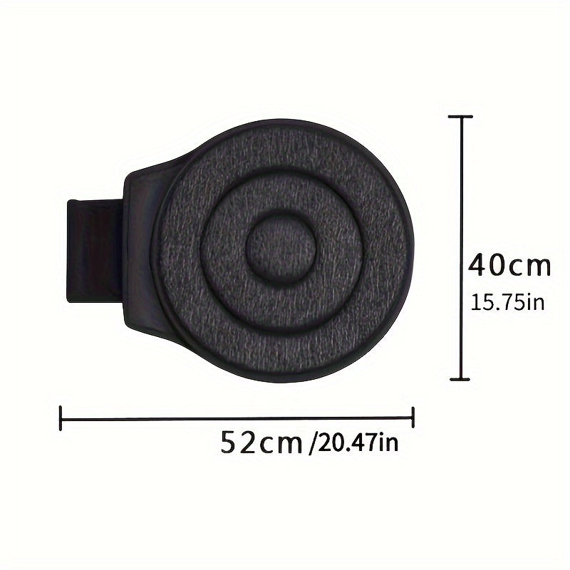 Universal Car Seat Cushion 360° Rotating Memory Foam Soft Polyester