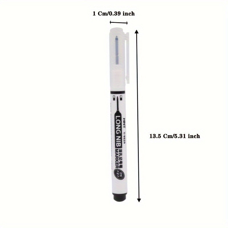 Set de 6 marcadores de punto medio resistentes al agua para madera, metal, cerámica