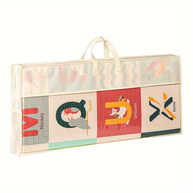 Kids Foam Floor Mat Foldable Non-Toxic Odorless for Living Room Crawling