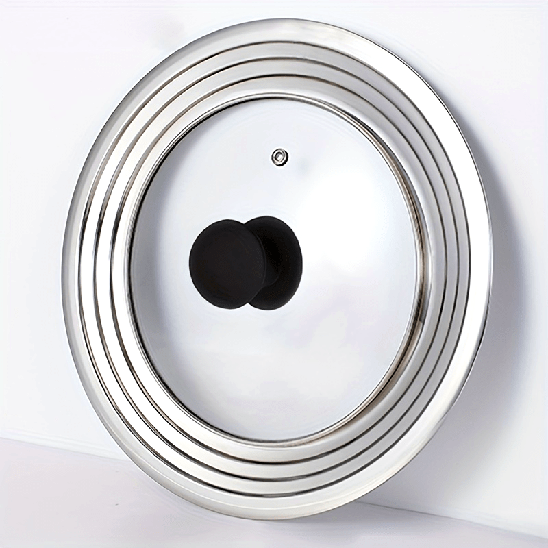 Universal Tempered Glass Cookware Lid Fits Pots and Pans 6.5-31.75 cm