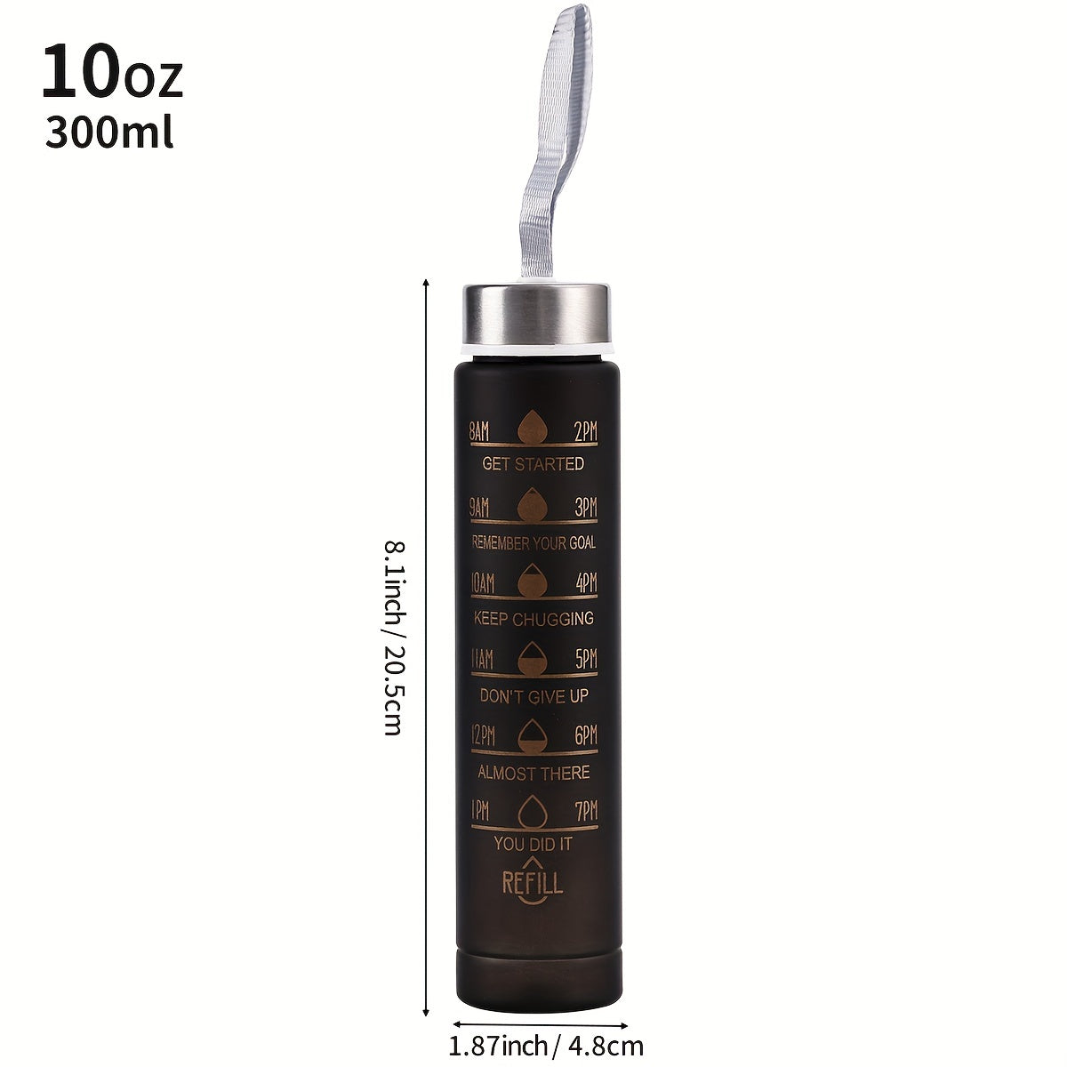 1L Motivational Water Bottle for Outdoor Activities and Gifts