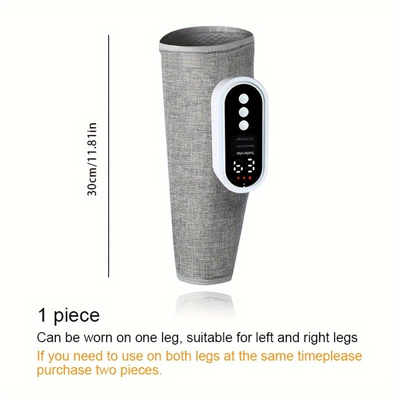 Calf Air Compression Massager with Heat 3 Modes Rechargeable Battery