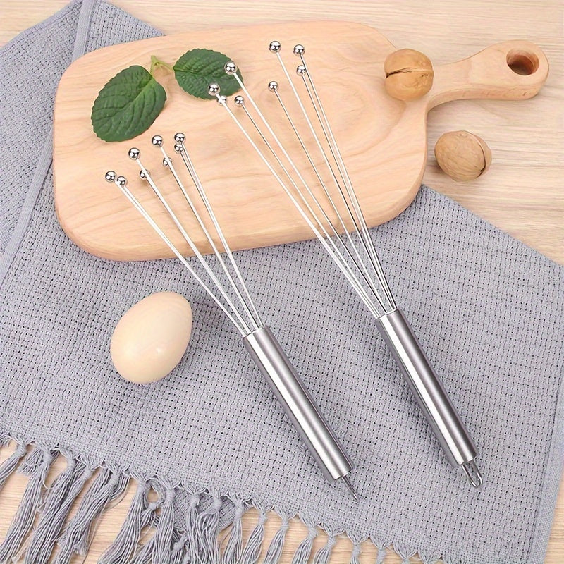 Stainless Steel Ball Whisk 25.4cm/30.48cm for Eggs Creams Baking Kitchen