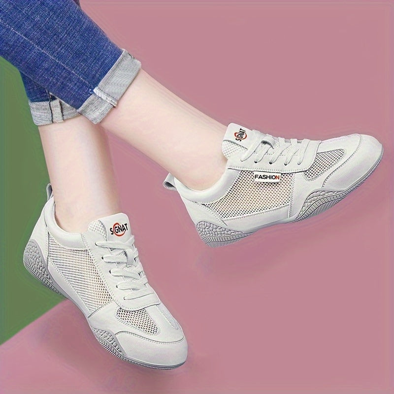 Women's Casual Low-Top Sneakers Breathable Mesh All-Season Comfort