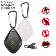 Collar repelente de mosquitos ultrasónico portátil para mascotas control de pulgas garrapatas plaga