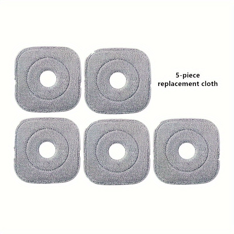 Nylon Mop Replacement Pads Set of 5 for Floors and Windows Flat Design