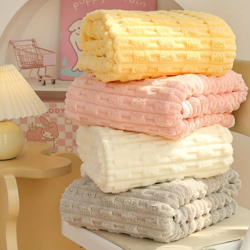 Ultra-Soft Quick-Dry Bath Towel Absorbent Skin-Friendly Adult Size Polyester Polyamide