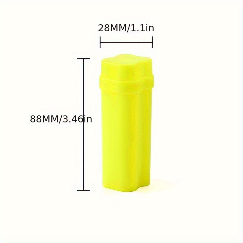 Unisex Plastic Dual Cigarette Case Portable Smoking Accessory