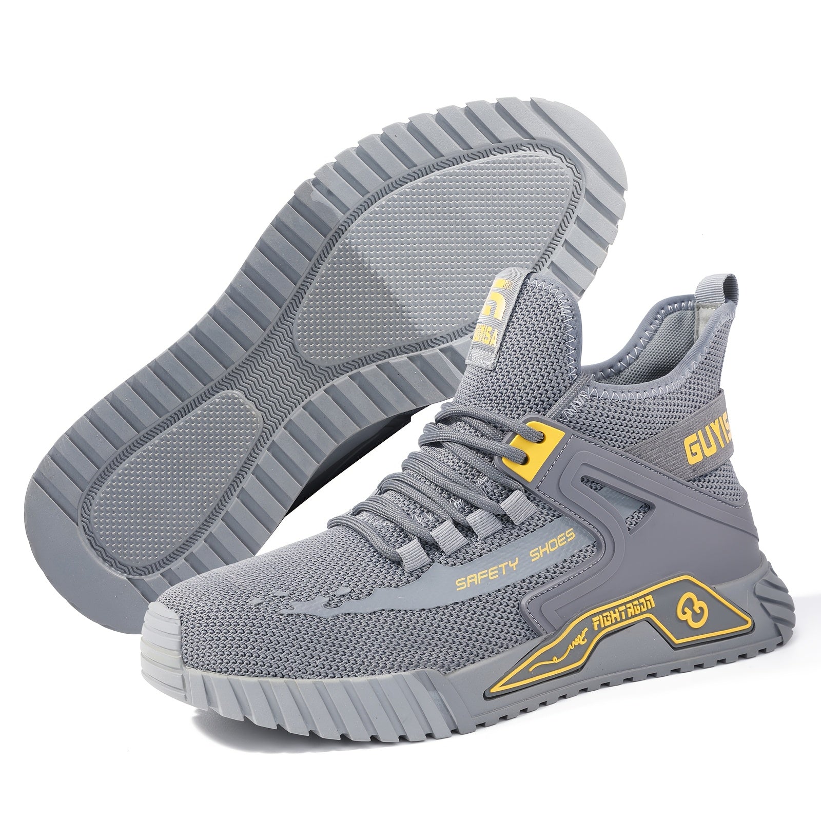 Women's Steel Toe Work Shoes Anti-Smash Anti-Piercing Lightweight Safety Shoes For Work