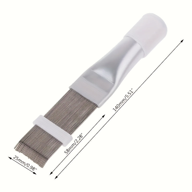 Stainless Steel Air Conditioner Fin Cleaning Comb for Fin Straightening and Cleaning