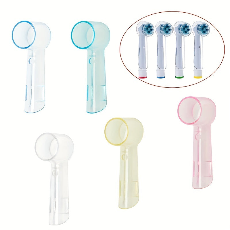 Toothbrush Head Cover Dust Protector for Electric Toothbrushes White