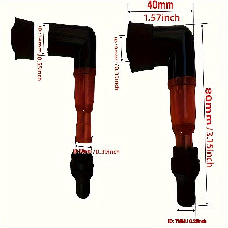 Universal Motorcycle Spark Plug Cap Waterproof High Pressure Decoration Accessories