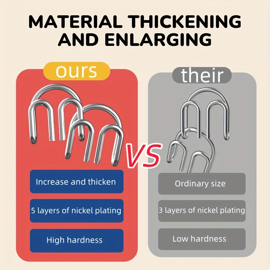 40 Puzzle Rings Brain Teaser Toy for IQ Test and Brain Teaser for Ages 3+