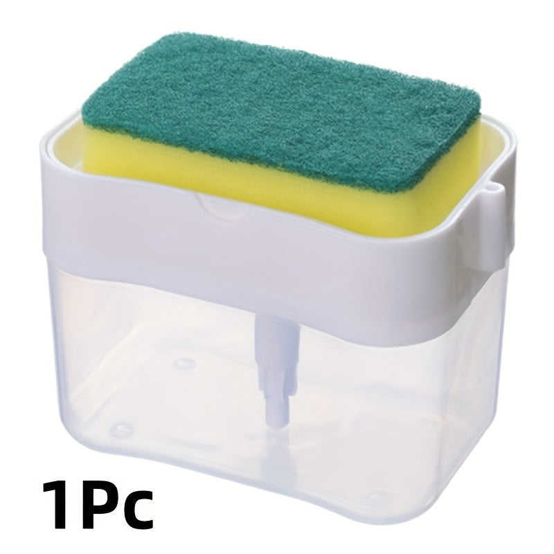 Современный набор диспенсера для мыла 3 в 1 с подставкой для губки - решение для экономии пространства для эффективной мойки посуды в автодомах и аксессуарах